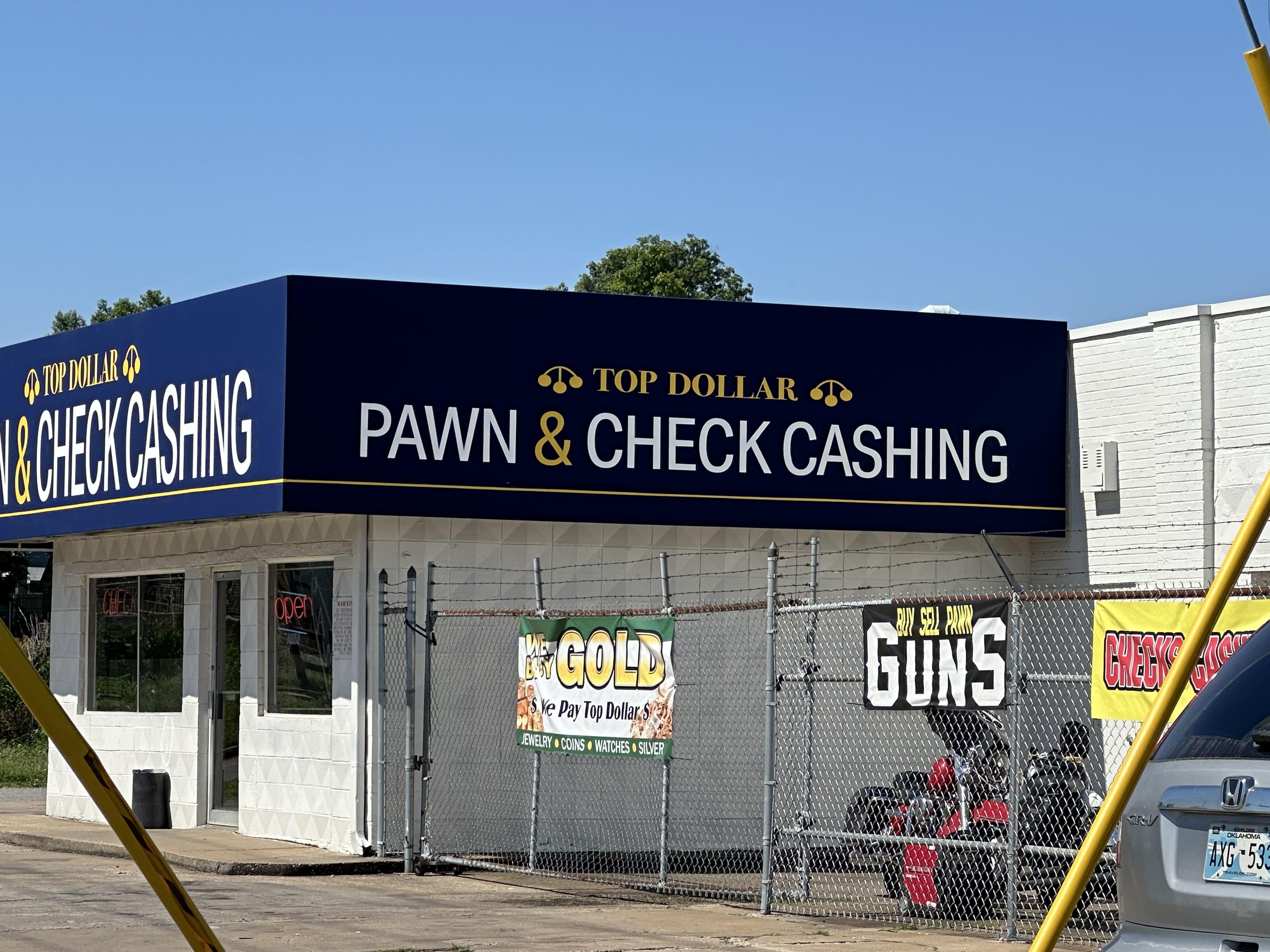 Top Dollar Pawn & Check Cashing, Licensed FFL Dealer in Tulsa, OK